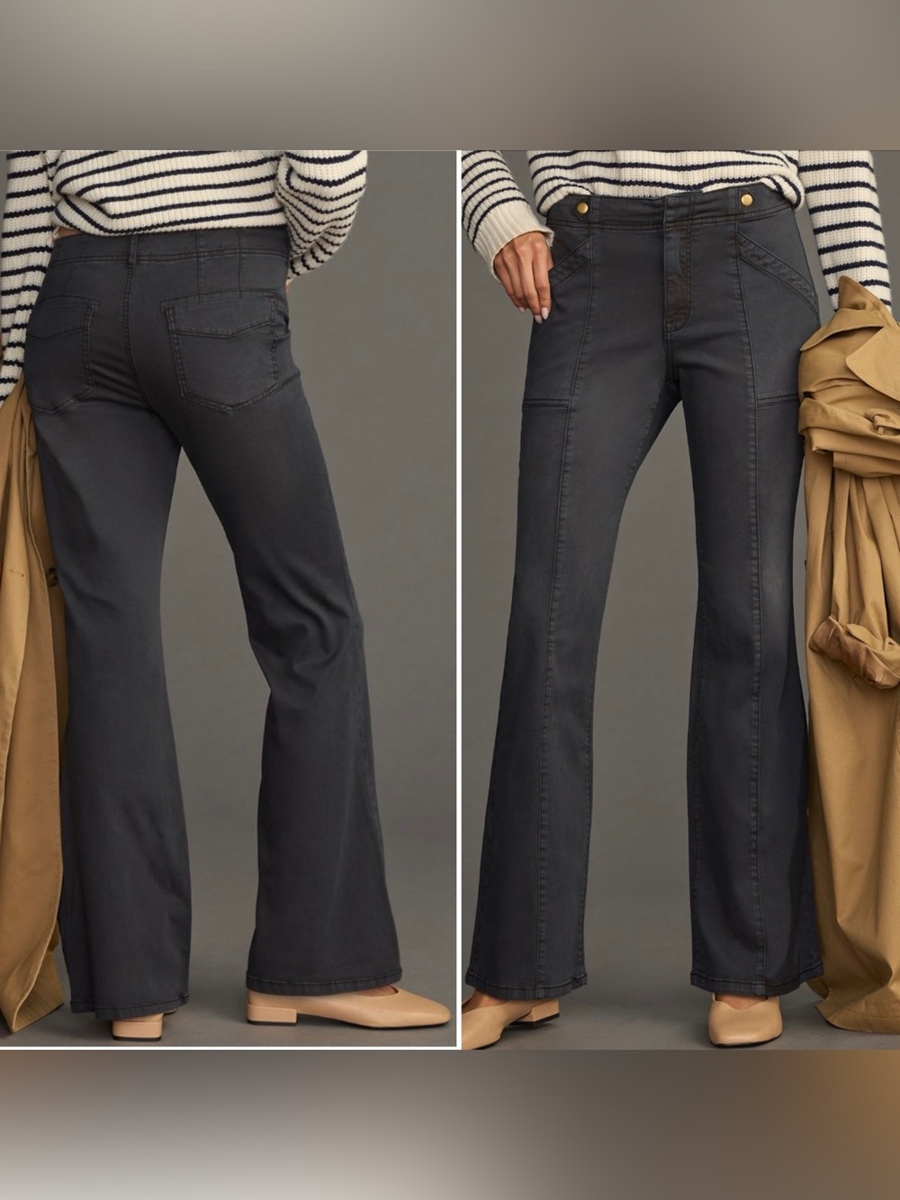 Pilcro Low Rise Utility Demilune Pants Size 31